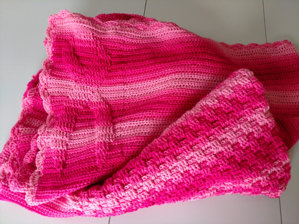 Crochet Cancer Ribbon Afghan : Becca Jean's World